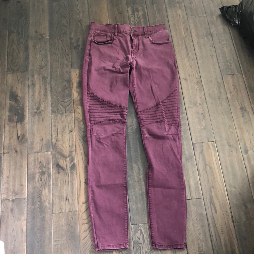 Purple Express jeggings